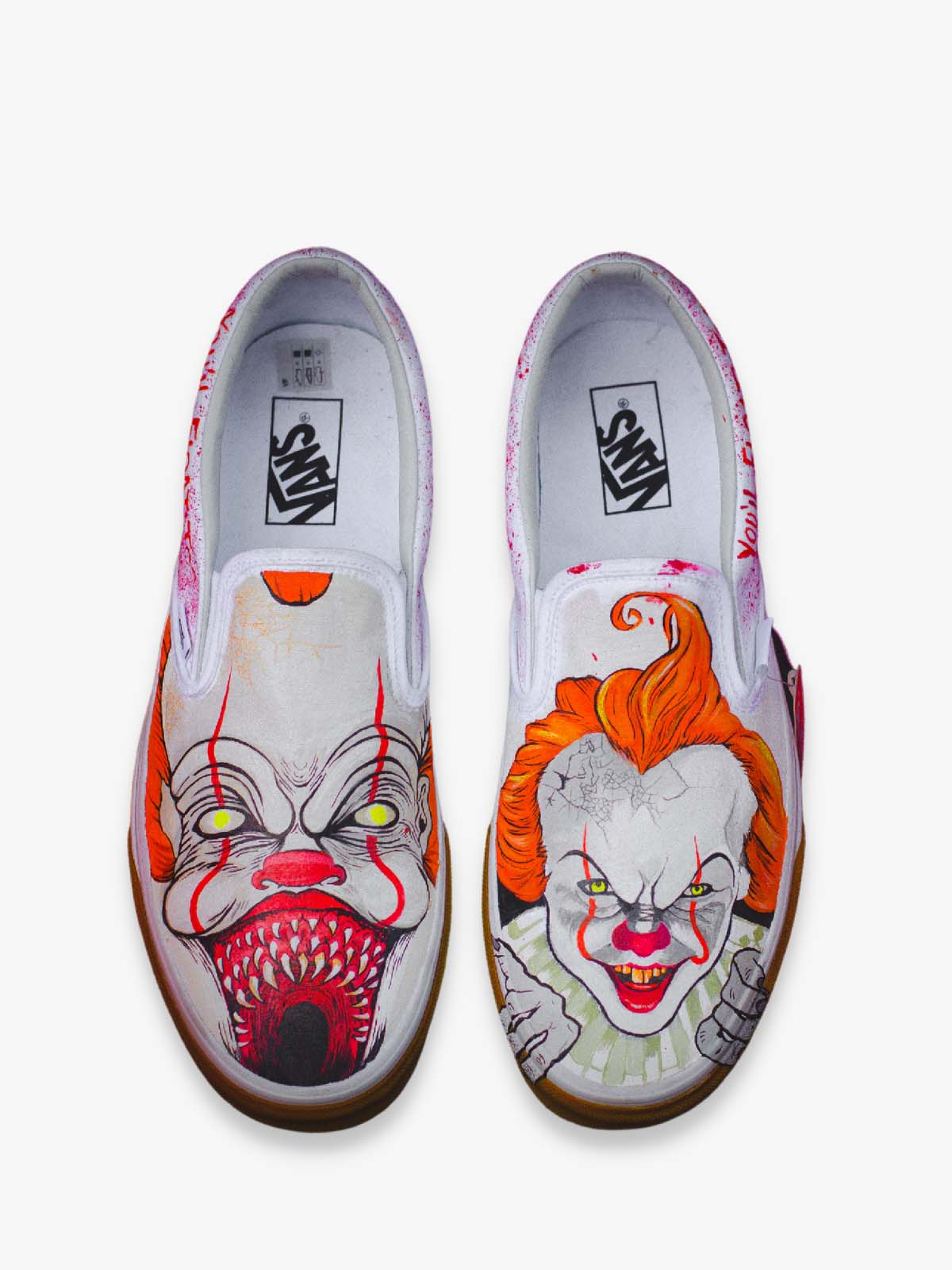 IT Clown Custom Vans