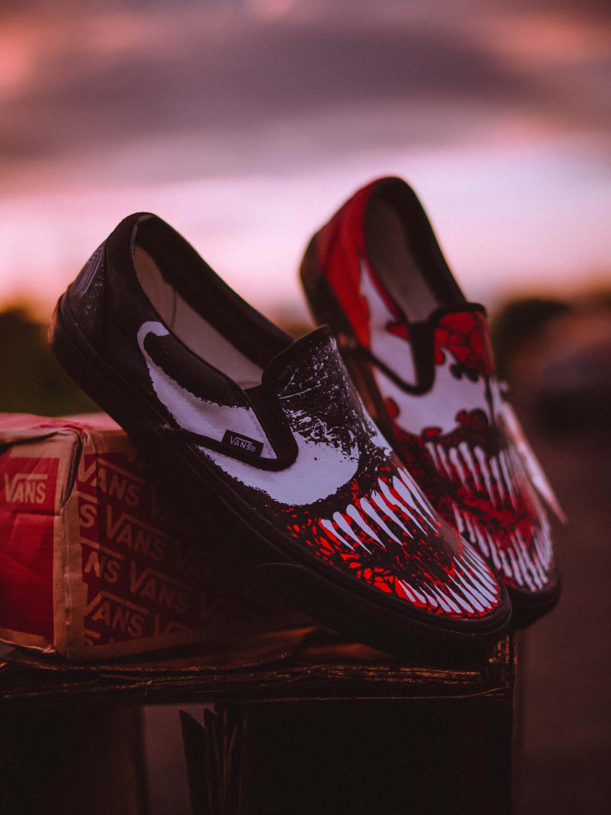 Let There Be Carnage Custom Vans